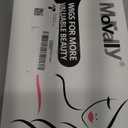 morvally Short Straight Bob Wig Heat Resistant Hair with Blunt Bangs Natural Looking Cosplay Costume Daily Wigs (14", 2# Black)