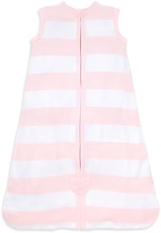 Burt's Bees Baby Beekeeper Wearable Blanket, Organic Cotton Swaddle 0.5 or 1.5 TOG, Newborn Essentials Shower Gift L