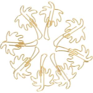 50pcs Paper Clips, Cute Paper Clips Palm Tree Shape Paperclip Paper Clips Paper Clips Smooth Small Fun Paper Clips for School Office Supplies