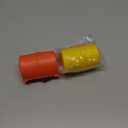 2Pcs Egg Shell Opener, 2025 New Egg Cracker Tool for Raw Eggs, Hard Boiled Egg Peeler Egg Cube Egg Separator Handheld, Stainless Steel Eggshell Breaker Egg Shell Cutter Kitchen GadgetsOrange+Yellow