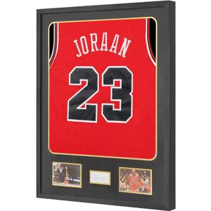 Jinchuan Jersey Frame Display Case Shadow Box Lockable with UV Protection for Baseball Basketball Football Soccer Hockey Sport Shirt