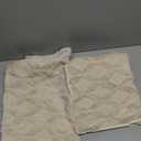 MADIZZ Set of 2 Soft Polyester Short Wool Velvet Decorative Throw Pillow Covers 20x20 inch Beige Square Luxury Style Cushion Cases Pillow Shell for Sofa Bedroom