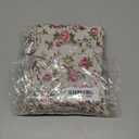 Pangda 100 Pcs Small Size Rose Drawstring Bags 3.9 x 5.3 Inches Burlap Flower Pouch Linen Aromatherapy Gift Bags Pouches for Jewelry Business Wedding DIY Craft Party