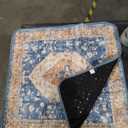 Lahome Super Absorbent & Leakproof Washable Dog Pee Pads - 2 Pack Value Set - Waterproof, Non-Slip Reusable Pads for Puppy Training, Crates & Whelping (24"x24", Beige Blue)