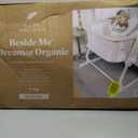Baby Delight Beside Me Wink Bassinet | Bedside Sleeper | 7-Position Height Adjustment | Organic Oat