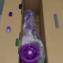 Purple Mini 3 Wheel Scooter for Kids  Lean-to-Steer with LED Light-Up Wheels, Adjustable Handlebar, Wide Anti-Slip Deck, Smooth PU Wheels, Rear Foot Brake  Toddler Scooter for Ages 2+