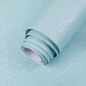 Abyssaly Blue Contact Paper Peel and Stick Wallpaper 15.7" X 118" Removable Silk Embossed Wall Paper Self Adhesive Home Decorative for Wall Covering Textured Wallpaper for Cabinets Bedroom