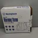 Westinghouse Electric Heated Throw Blanket, Faux Fur with 6 Heating Levels & Auto Off, Soft Cozy Sherpa Washable Blanket (50" x 60", Purple)