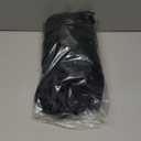 Background Solid Black Backdrop Muslin Portrait Background Screen for Photo Backdrop Video Photography Studio(6x9ft, Black)