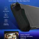 ivoler Dockable Grip Case for Nintendo Switch 2, 5-in-1 Kit: Skin-Feel Matte PC Shell, Detachable 2 X Joy-Con Grips Cover, 2X Screen Protector, Scratch&Shock Protection Full Set (Black)