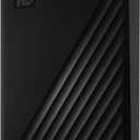 WD 6TB My Passport, Portable External Hard Drive, Black, Backup Software with Defense Against ransomware, and Password Protection, USB 3.1/USB 3.0 Compatible - WDBR9S0060BBK-WESN