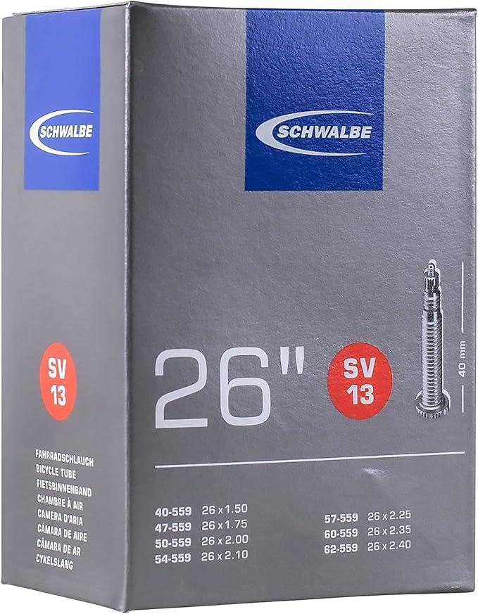 2 x 
Schwalbe Bike Inner Tube 26×1.50/2.50