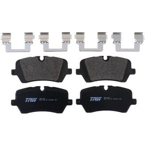 TRW Pro TRM1692 Disc Brake Pad Set For Land Rover Range Rover Sport 2014-2021, Rear, And Other Applications