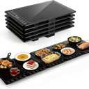 Electric Warming Tray 41"x 15" Long Warming Mat for Food with 10 Temp & 12H Timer 5-in-1 Modular Food Warmers for Parties Buffet, Food Warmer for Mothers Day Kitchen Gifts for Mom Hosts