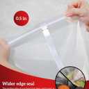 Brining Bags for Turkey, 26"22", 4 Pack, Double Zipper Seal Thickened Brine Bags, No BPA Material, with 2 Cotton Strings for Marinating, Holds up to 35lbs