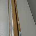 Sliding Closet Door Roller Kit with 48inch Track  Top Hung Door Replacement Hardware with 1-Inch Convex Ball Bearing Wheels, Stamped Steel, 1/4" & 1/2" Offset Brackets.