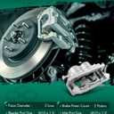 SCITOO 19B2983 19B2982 Front Brake Calipers Fit For Infiniti For QX56 2004-2006,For Nissan For Armada 2005-2006,For Pathfinder For Armada 2004,For TITAN 2004-2007, Disc Brake Caliper Assemblies,2PCS