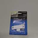 Prime-Line F 2590 Sash Lock for Vertical and Horizontal Sliding Windows  Replace Broken Sash Locks for Additional Home Security, 2-1/4 Mounting Hole Centers, White Diecast (Single Pack)