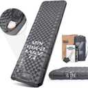 Hikenture 7.3 R-Value Camping Sleeping Pad, 4 Insulated Camping Mat with Foot Pump, Ultralight Backpacking Air Mattress for 4 Seasons, Inflatable Sleeping Mat for Outdoor, Hiking, Tent(1231-A1)