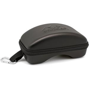 Snow Goggles Case, Semi Hard EVA Ski Goggles Case with Aluminum Bag Strap & High-Performance Proof Zipper - Compact & Lightweight Travel Carrying Snowboard Goggles Bag