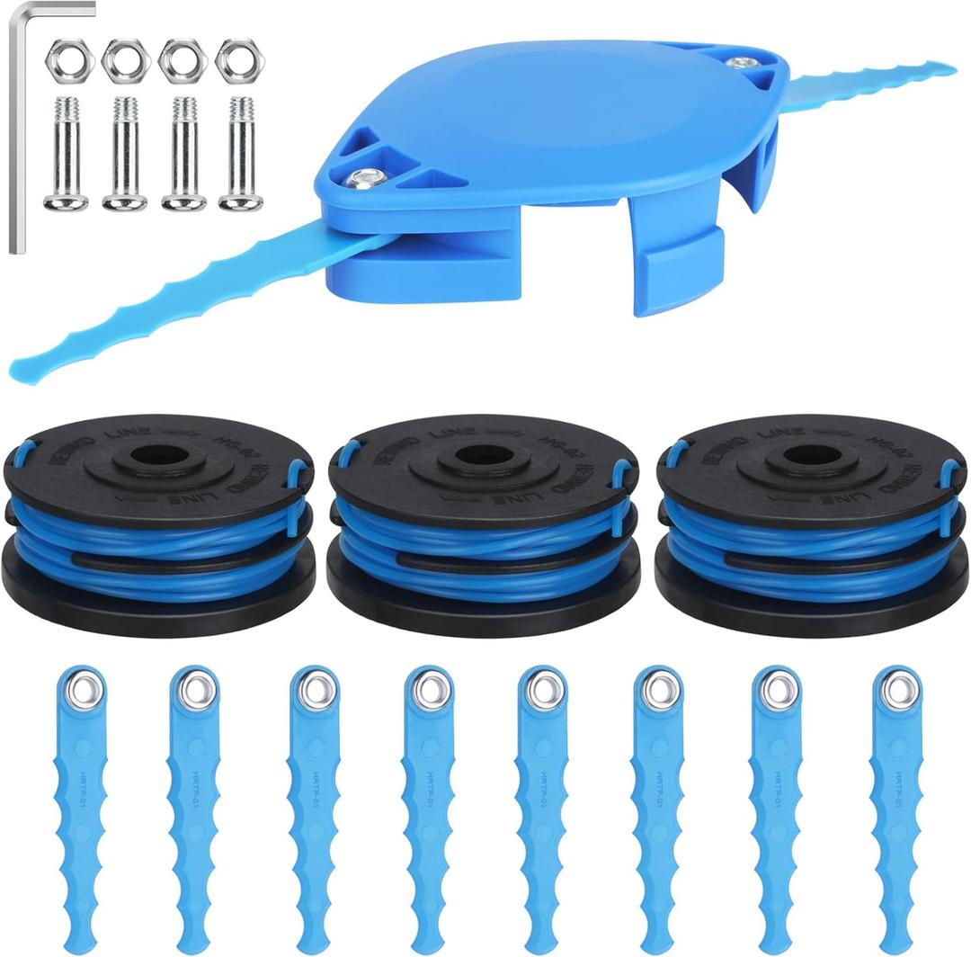 KST120x Replacement Head Blade Trimmer Spool 20ft 0.065" Compatible with Kobalt 40V KST120X-06 KST2040-06 and KDLA3040-03 String Trimmer (21 Pack)