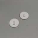 Magnetic Wreath Hanger Hook for Steel Metal Doors Indoor and Outdoor Each Holds 6 Pounds, Set of 2