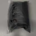 Women's High Waisted Biker Shorts 8" Running Workout Tummy Control Bike Spandex Shorts for Women Zipper Pockets (Black)