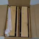 2 Pack Under Sink Organizer, Bamboo Wooden 2-Tier Pull-Out Storage with Sliding Drawers for Kitchen and Bathroom Cabinets, Easy Installation (Natural, 2 Packs)