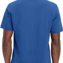 VEBOON Polo Shirts for Men Cotton Blend Moisture-Wicking Lightweight Performance Collared Mens Polo Shirts Shorts Sleeve (L)