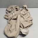 Smiry Waterproof Seat Covers for Dining Room Chairs Set of 4, Stretch Jacquard Removable Washable Chair Seat Slipcovers Protector, No Rear Covers, Taupe