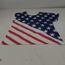 Women American Flag Shirt Independence Day Patriotic T-Shirt 4th of July Tees Shirts USA Flag Star Stripe Tops, L