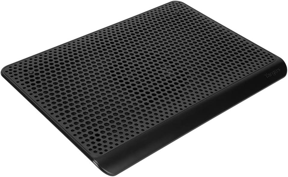 Targus Laptop Cooling Pad, Single Fan, Up to 16 Inch, for Macbook/PC, Black (AWE69US)