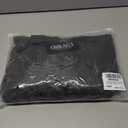 OMKAGI Womens Lounge Set Lace Square Neck Long Sleeve Tops Wide Leg Pants 2 Piece Outfits (XL)