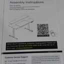 COMHOMA Electric Standing Desk with Drawers, 48 x 24'' Sit Stand up Desk with Monitor Stand, Laptop Stand, Height Adjustable Ergonomic Home Office Computer Desk with Memory Preset Controller (White)