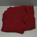 VFSHOW Womens Glitter Sweetheart V Neck Twist Front Backless Ruched Ruffle Slit Formal Evening Gown Maxi Dress (3X-Large, Sparkly Dark Red)