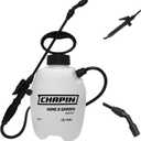 Chapin Pump Sprayer, 1Gallon, Deluxe, Lawn & Garden, Translucent Poly Tank, Ergonomic Handle, Adjustable Cone Nozzle & inTank Filter for Herbicides, Pesticides, Fertilizers & Cleaning Applications