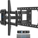 Mounting Dream TV Wall Mounts Bracket for Most 42-84 Inch TVs, UL Listed Premium TV Mount Full Motion with Articulating Arms, Max VESA 600x400mm and 100LBS, Fits 16", 18", 24" Studs, MD2296-24K