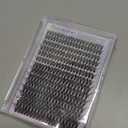 Pawotence Lash Clusters 40D 280pcs Cluster Eyelash Extensions 9-16mm Mix Eyelash Clusters Lash Extension Individual Lashes for Self Application (40D, 0.07D, 9-16mm)