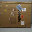 Babelio 36" Tall Baby Gate, PressGuard P7, 29-55" Auto Close Pressure Mounted Dog Gate for Doorways & Hallway, Basics Easy Walk Thru Pet Gate, Extra Wide Metal Child Gate, White