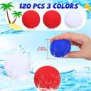Reusable Water Balls, Reusable Water Balloons for Outdoor Games, Balls for Adults Summer Beach Ball for Pool and Backyard Fun