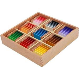 Adena Montessori Color Tablets(3rd Box) - Montessori Color Box Materials Sensorial Educational Tools