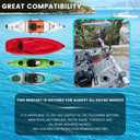 Universal Trolling Motor Mounts 04-4091-11 for Almost All Kayak Models Following Motors Minn Kota, Motorguide, Water Snake, Torqeedo and All Beam-Mounted Models