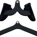 LAT Pulldown Attachments, LAT Bar Cable Machine Attachment,T-bar V-bar, LAT Pull Down Bars, Back Tricep Bar Strength Training Handle for Home Gym Fitness