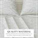 Great Bay Home Queen Size Stripe Microfiber Sheet Set - 4-Piece Ultra-Soft Bedding Sheets & Pillowcases - Wrinkle Free, Comfortable, All-Season Bed Sheets (Dark Grey)