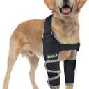 Dog Sleeves for Wounds Front Legs Prevent Licking Wound Dog Elbow Protector for Shoulder Dislocation Elbow Calluses Pressure Elbow Hygroma Dysplasia Osteoarthritis with Reflective Both Legs M