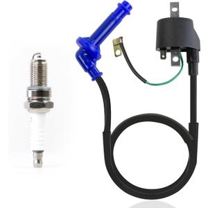 30500-HP1-003 Ignition Coil Spark Plug For Honda CRF450 CRF450R CRF450X TRX450ER TRX450R 2002-2015 30700-MEB-671 30500-MEB-671