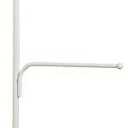 Household Essentials Hinge-It Clutterbuster Family Towel Bar, White