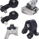 PAROD Engine Motor Mount Kit 4WD Fit for Honda CR-V 2007-2011 Replace#A4535 A4536 A4595 A4598 A65010