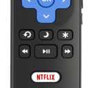 Luyeper Replacement Remote Control for Roku TV, Compatible with TCL Roku, Hisense Roku, Onn Roku Smart TVs (Not for Roku Stick, Box or Player)