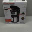 BLACK+DECKER 12-Cup Thermal Coffeemaker, Black/Silver, CM2035B